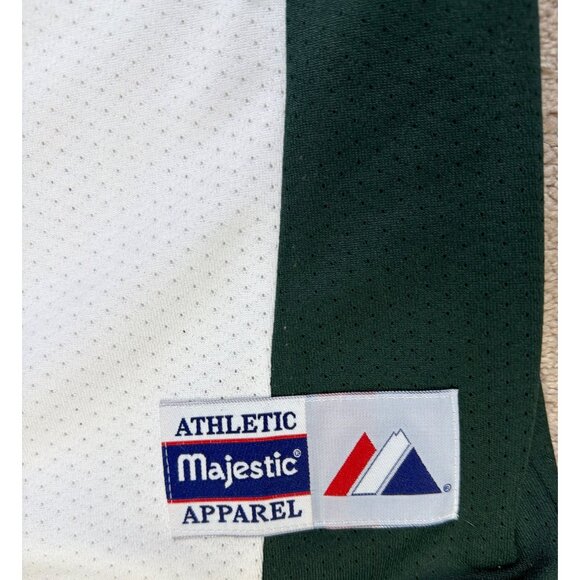 vintage Dallas Stars 99 Stanley Cup Champions BASEBALL jersey Majestic XL green - Picture 5 of 10